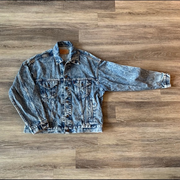 Levi's Other - Vintage Levi L Denim Jacket